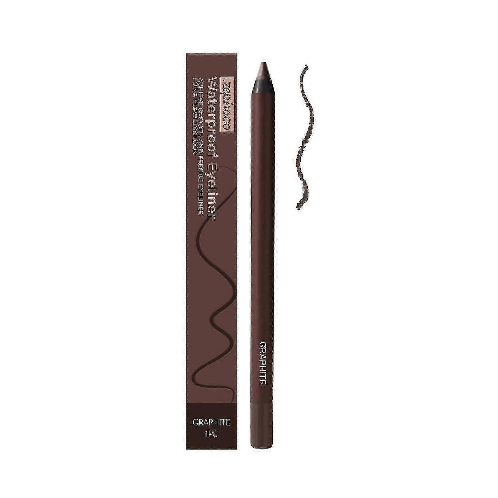 Långvarig svart eyeliner - Enkel applicering, kladdfri, vattenresistent makeup ren
