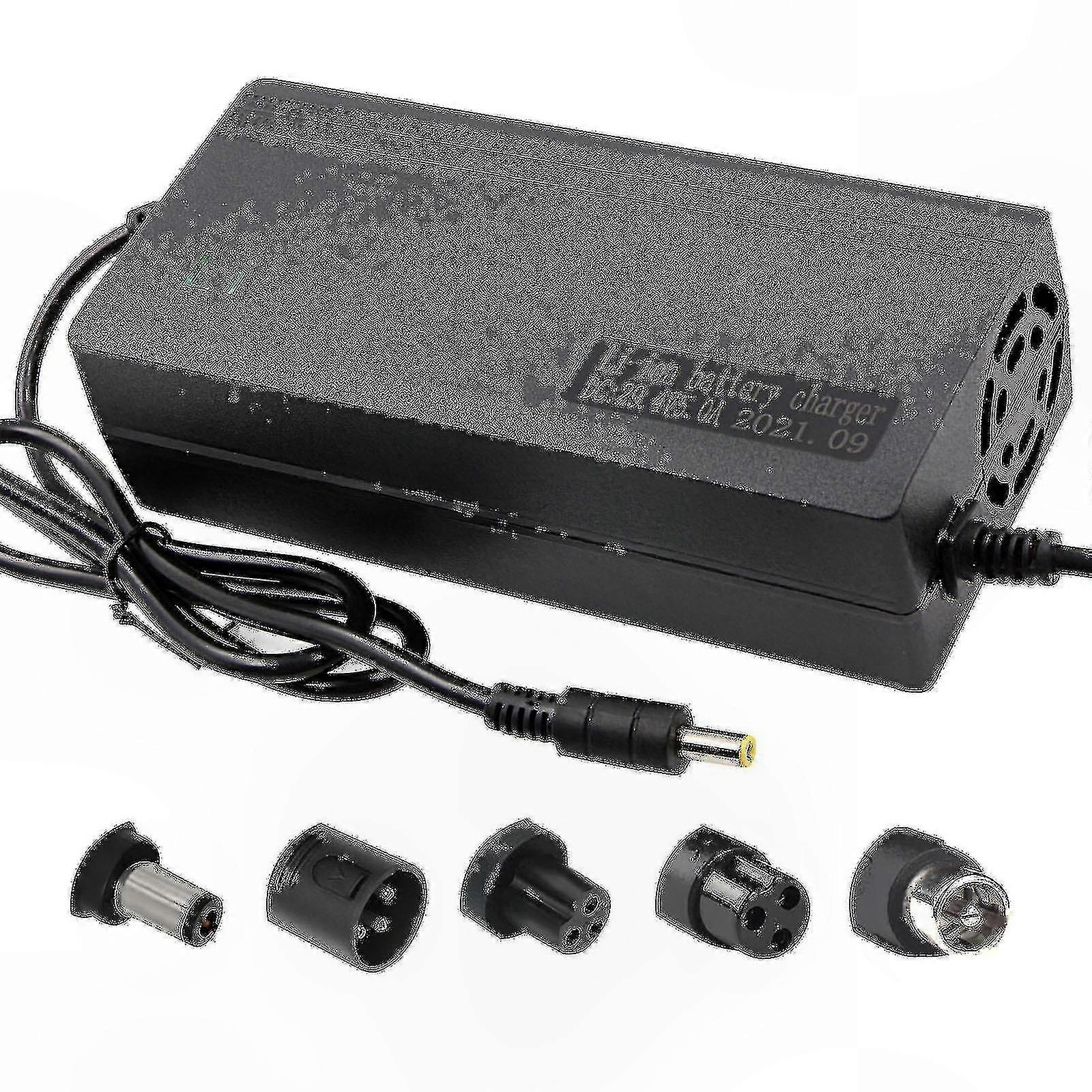 Multi-Voltage Li-ion Battery Charger with Cooling Fan 2A 5A for 24V-96V Systems