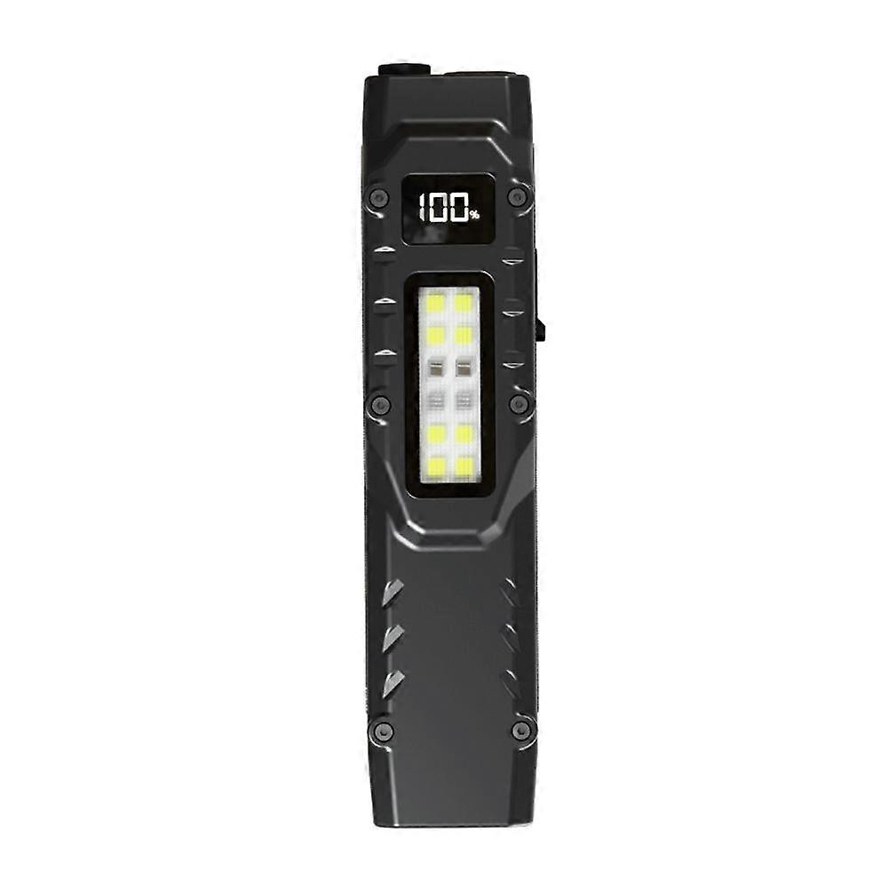 Multi-function Mini LED Flashlight USB Rechargeable Bright Light