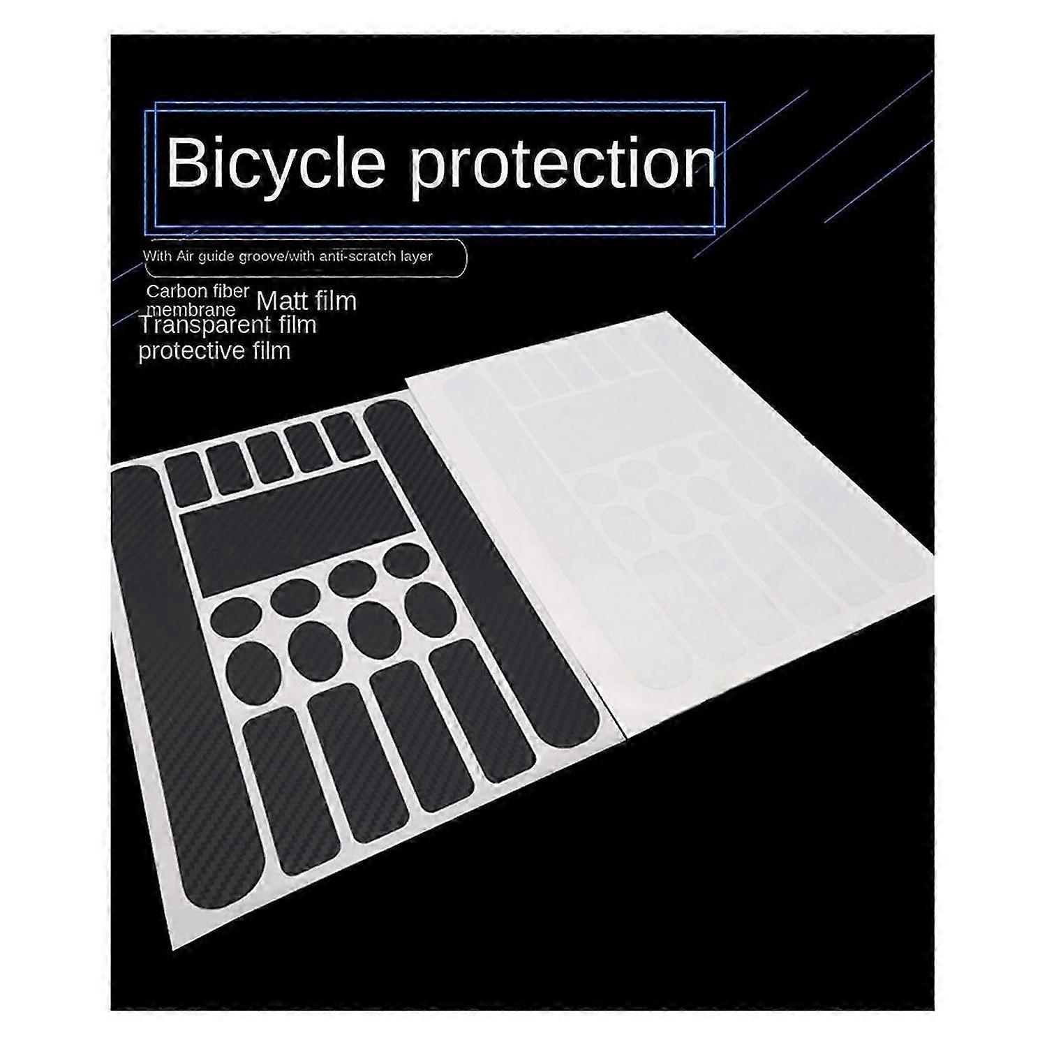 Bicycle frame protector protective car paint film B