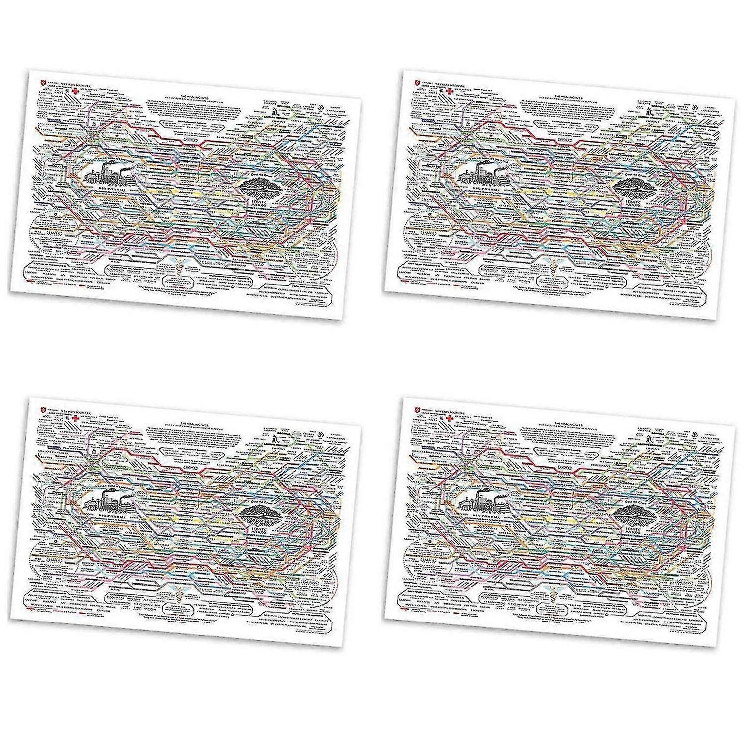 Healing Web Poster Chart Wall Art Horizontal Poster