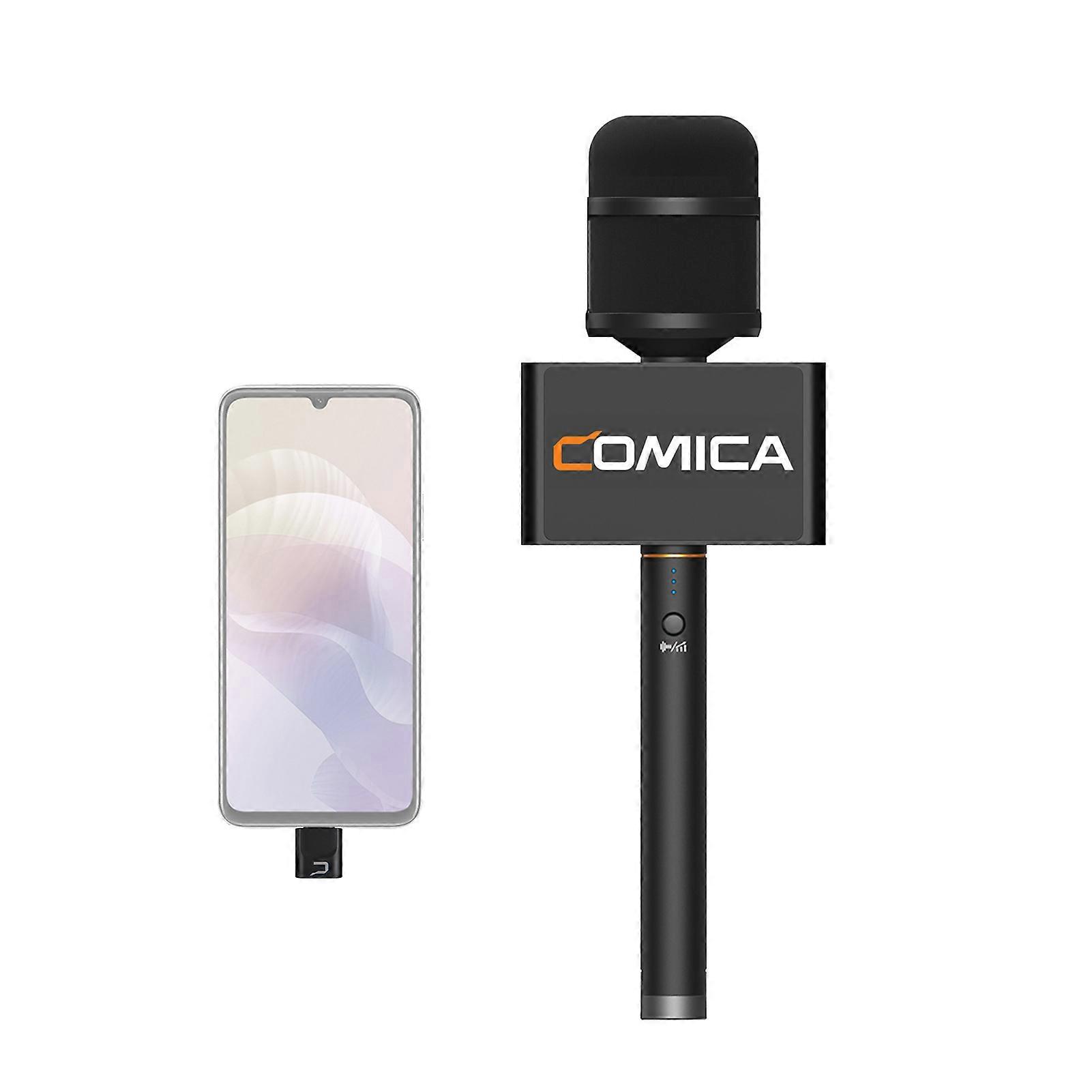 Wireless Microphone for Phone 50M Range 48kHz 24-bit USB-C