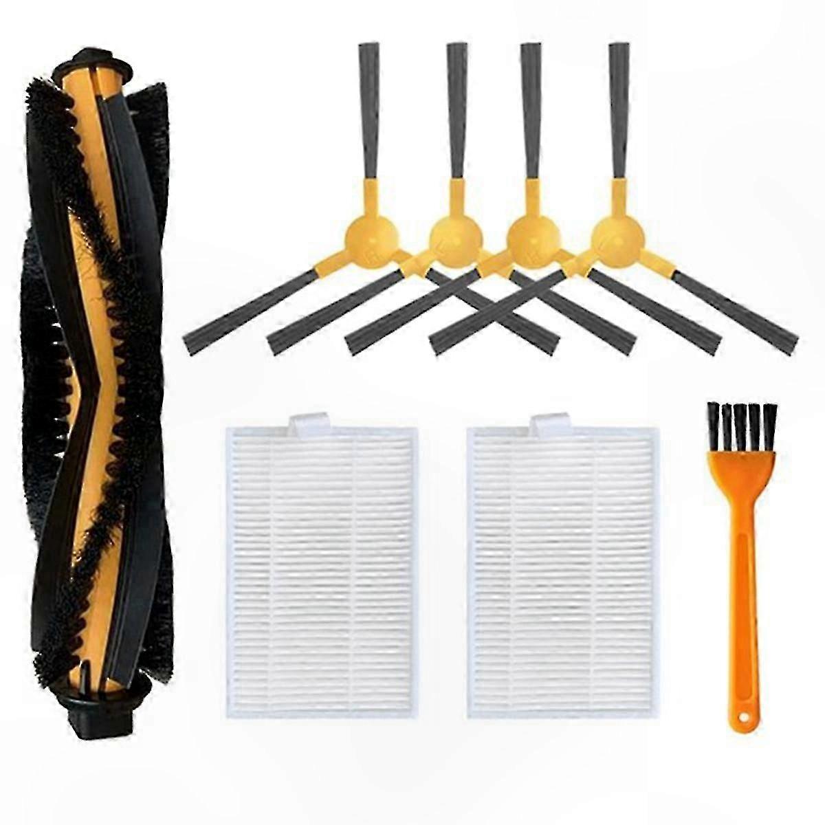 Robot Vacuum Main Side Brush and HEPA Filter for C30B XR500 E30 800T 820S 820T 830T Models