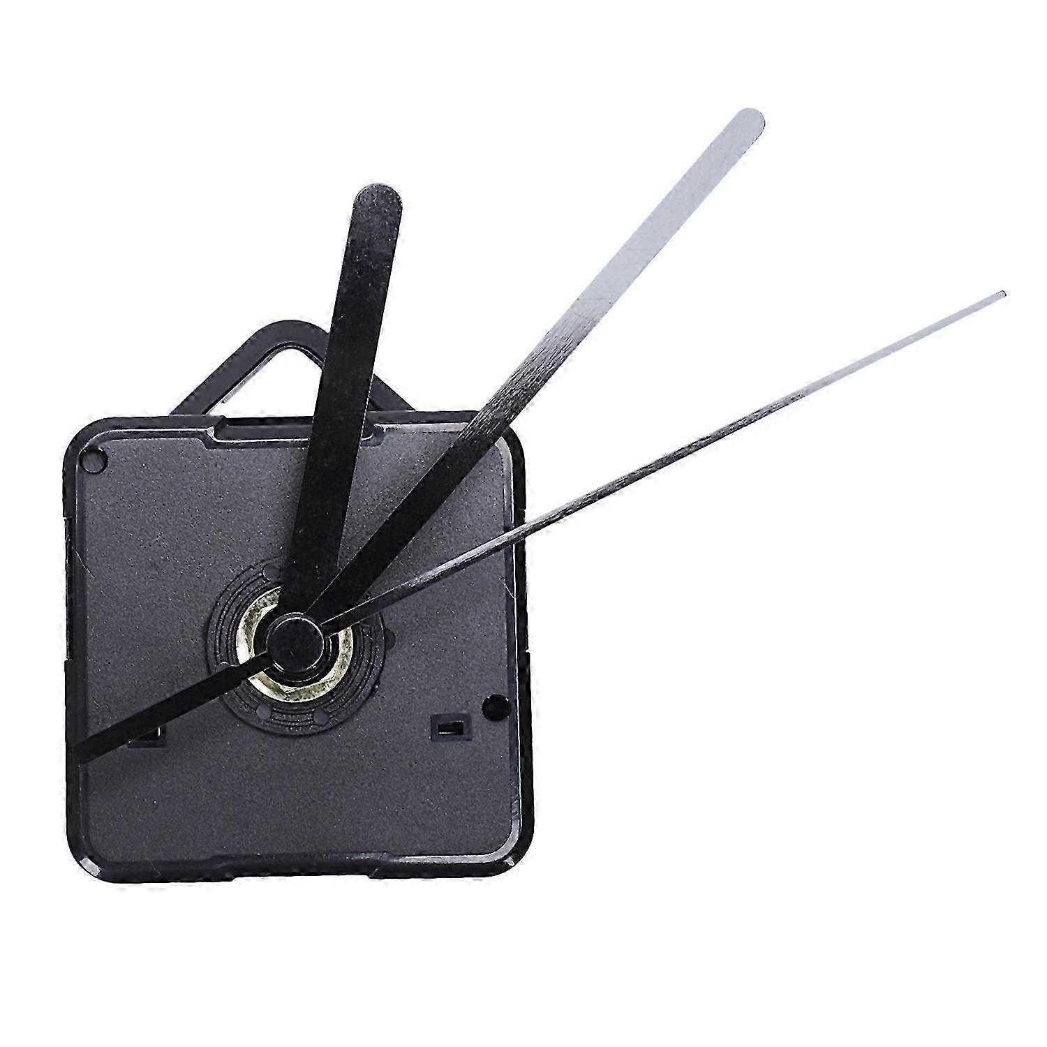 1 Pack Diy Clock Motor With Hands & Fittings Kit(Black)
