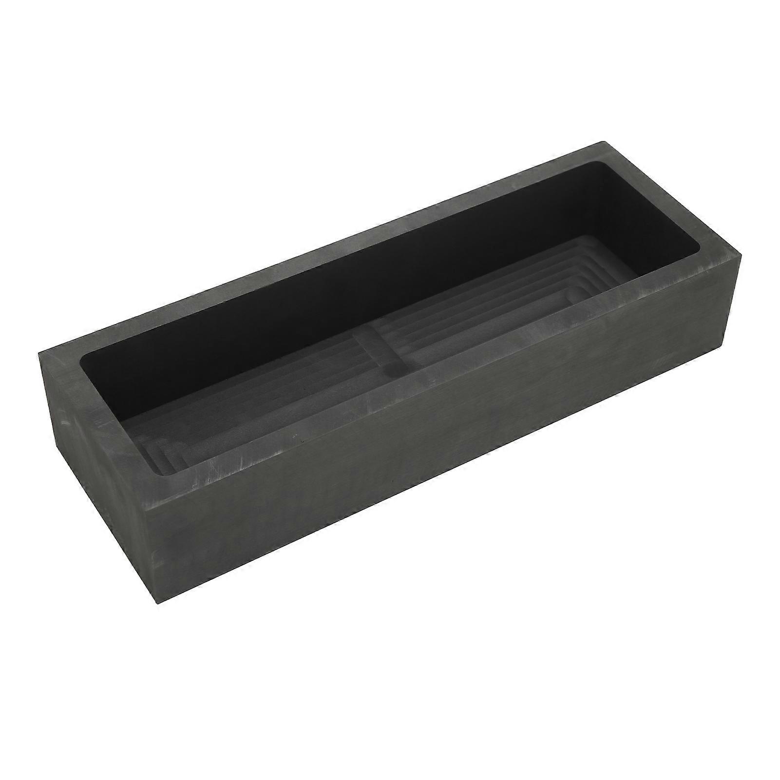 Rectangular Graphite Ingot Mold 12000g 260x90x50mm High Purity