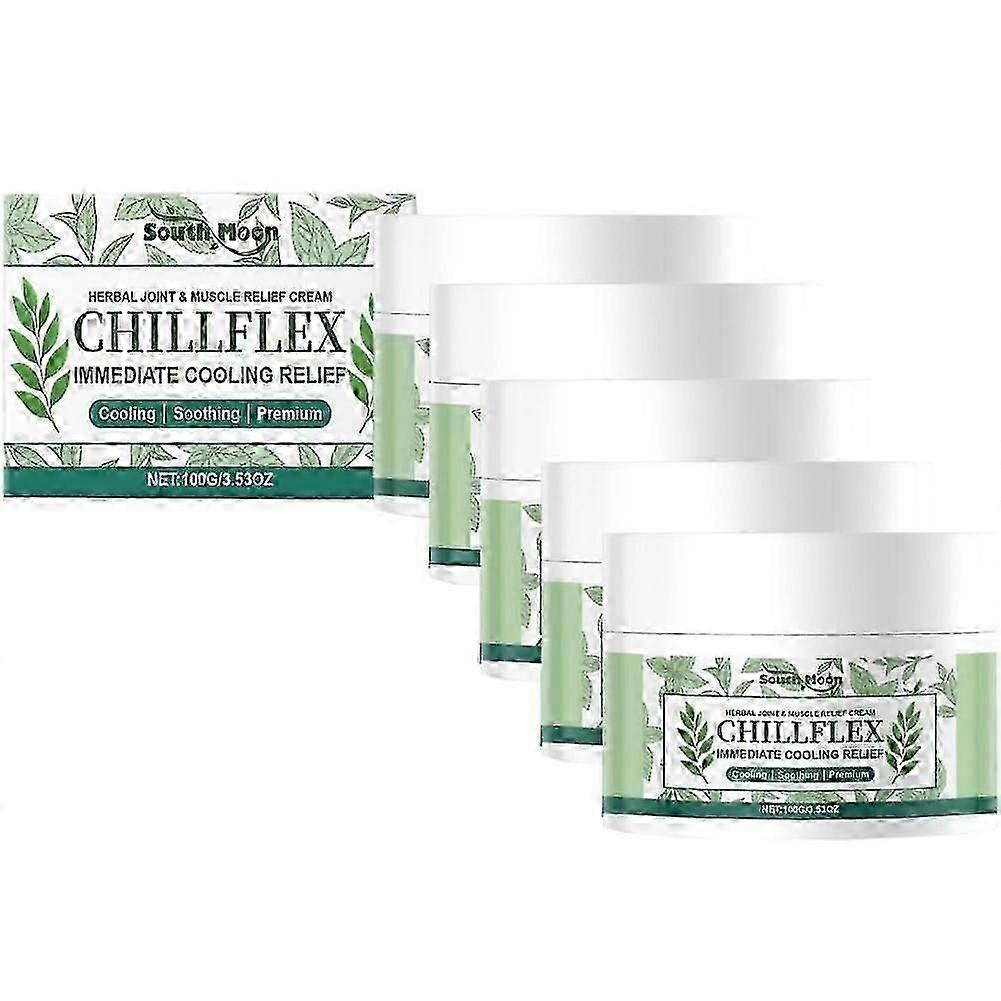 Menthol Joint & Muscle Relief Cream Chillflex Herbal Soothing Cream for Joints and Muscles Discomforts