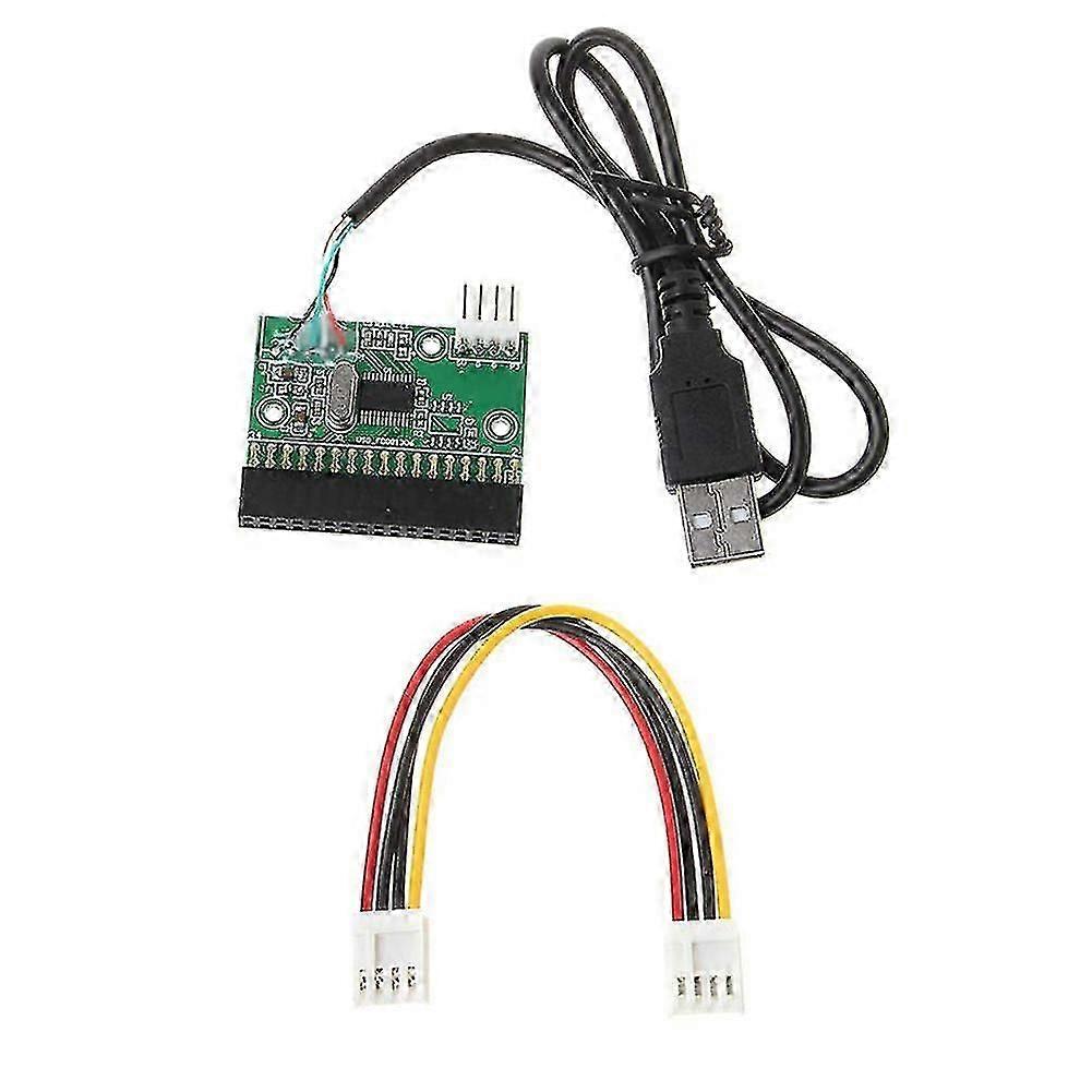1.44mb 3.5inch Floppy Drive Connector 34 Pin To Usb Cable Adapter Pcb Board,usb Disk To Floppy Disk A