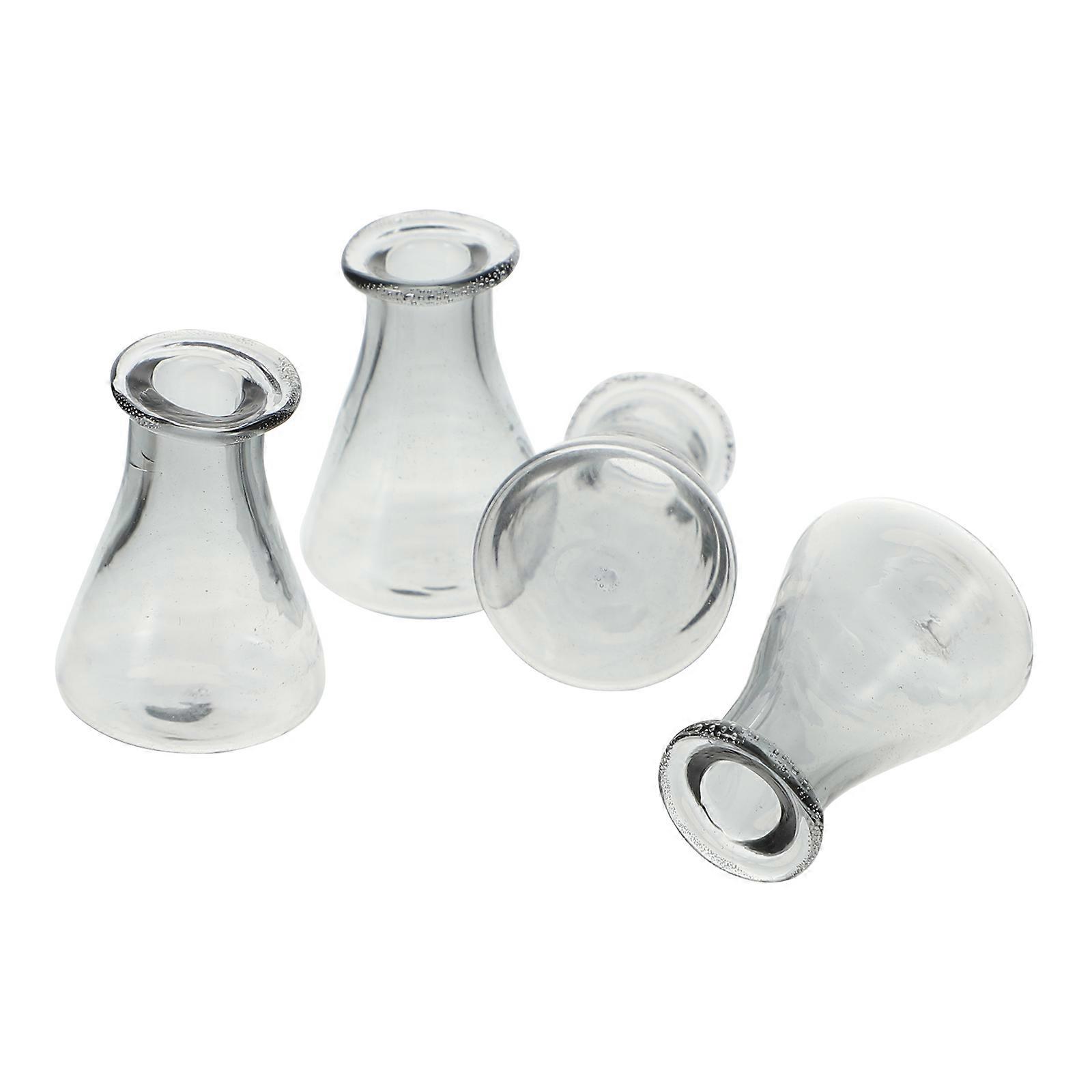 Mini Glass Bottles Creative Wishing Bottles for Storage Use