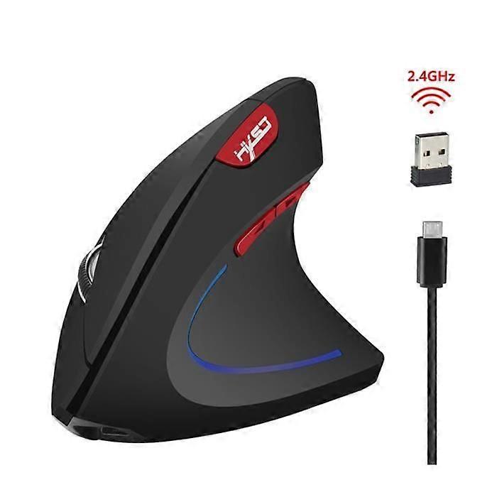 Ergonomic Wireless Mouse - GOBRO - T22 - Optical Technology - 2400 DPI
