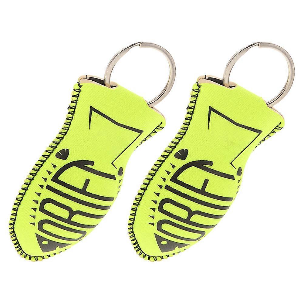 Floating Keychain Fish Floating Key Rings for Water Sports 8Pcs Set