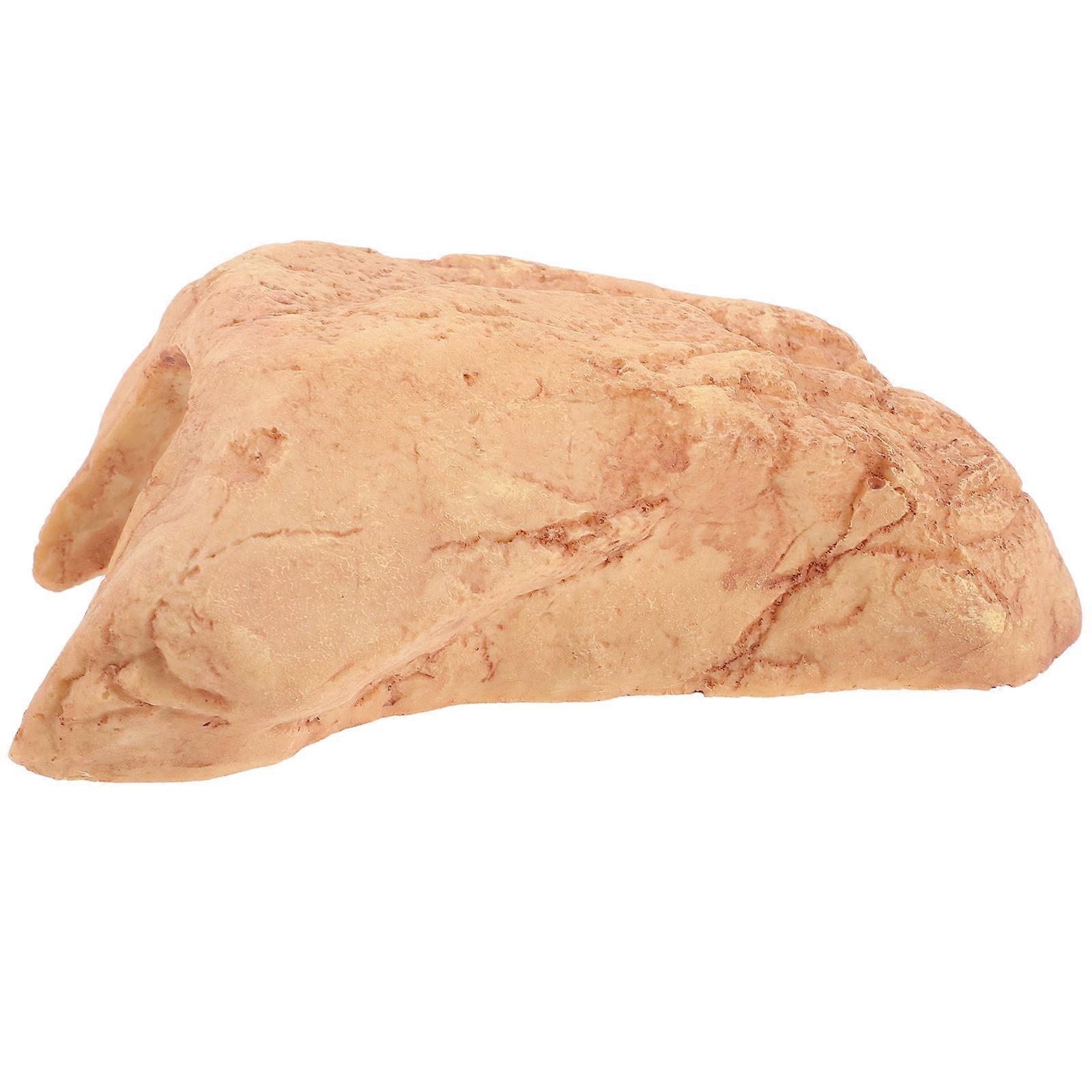 Small Cave Reptile Hide 5Pcs Decoration For Indoor Pet Environment Ideal For Frogs And Tortoises Made Of Light Brown Resin Material
