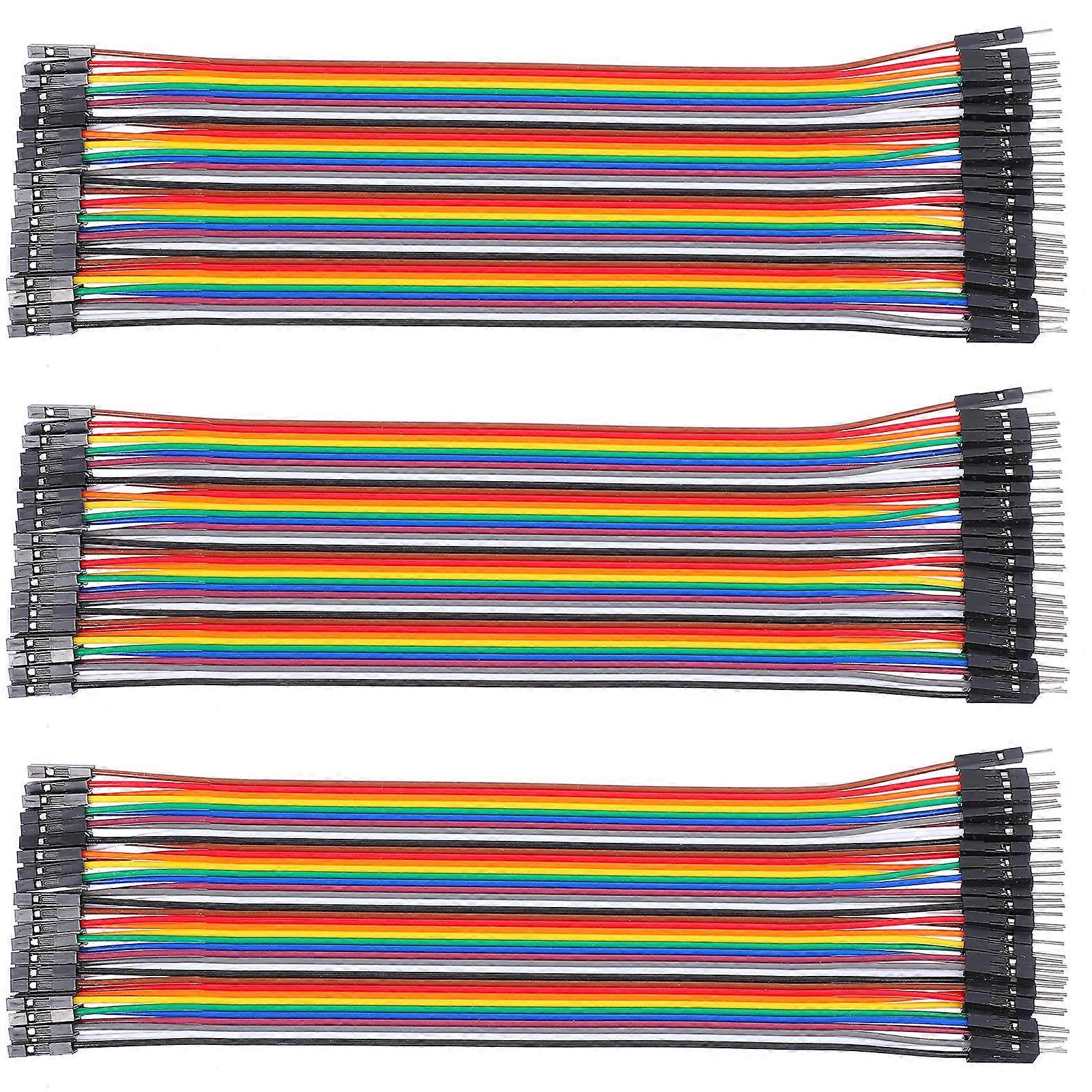 Breadboard Jumper Wire Replacement for Computer 1Set 40pin Solderless Cable Accessory