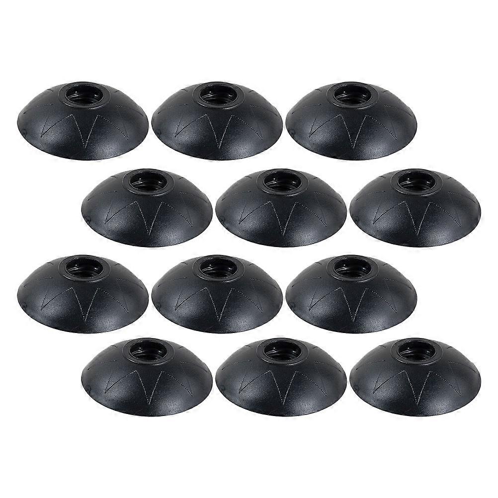 Trekking Pole Mud Blocker 24Pcs Wear Resisting Rubber Equipment For Snowy Terrain Safety Protection