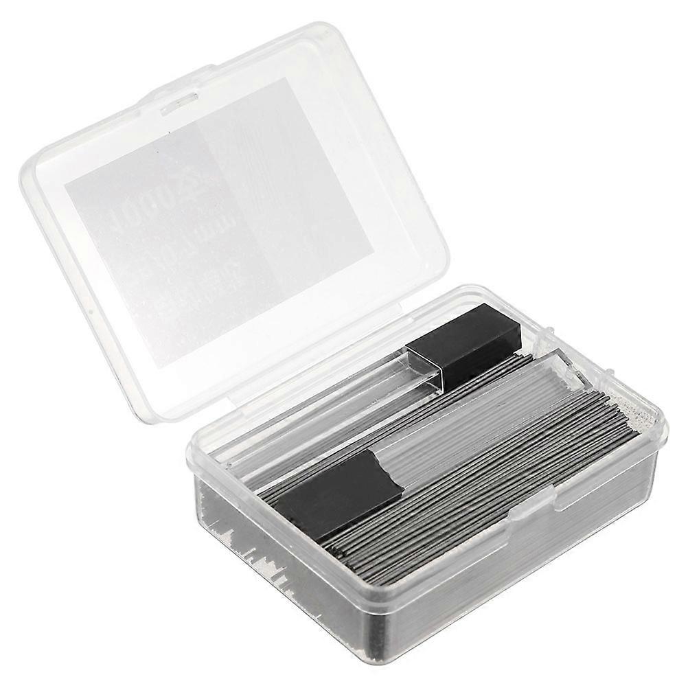 Universal Compatibility 2B 0.7mm Lead Refills for Mechanical Pencils Black Easy Installation 3 Boxes