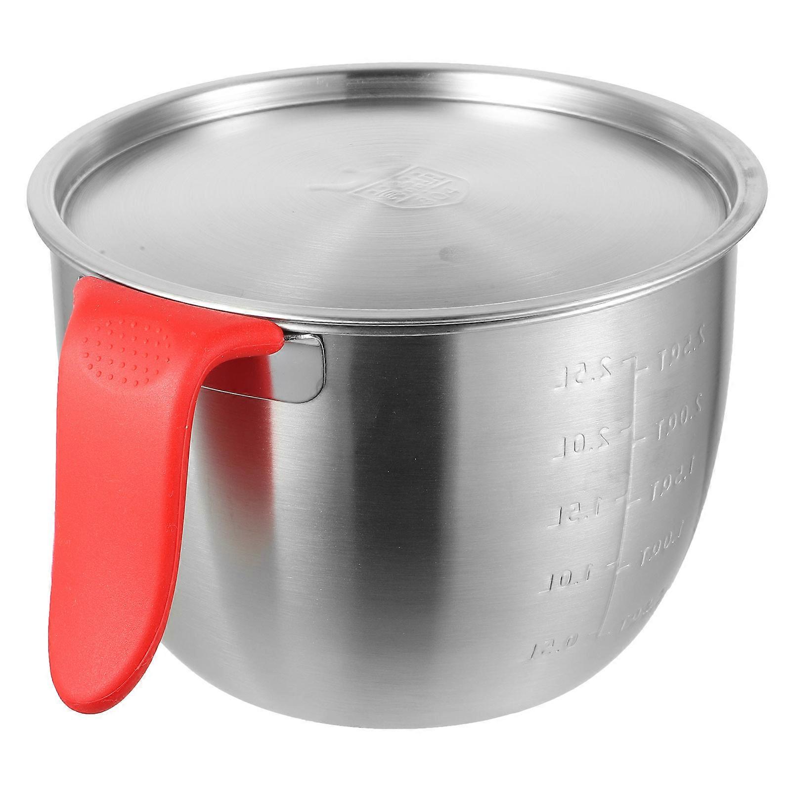 Stainless Steel Mixing Bowls 2 Set Round Bowls For Kitchen Use Ideal For Mixing Marinating Ingredients