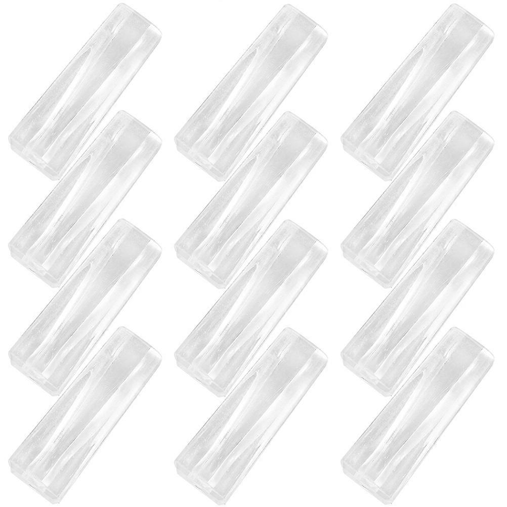 Blind Wand Handles 36 Pcs Easy Installation Replacement Parts For Homeowners And DIY Users With Transparent Color And Simple Design