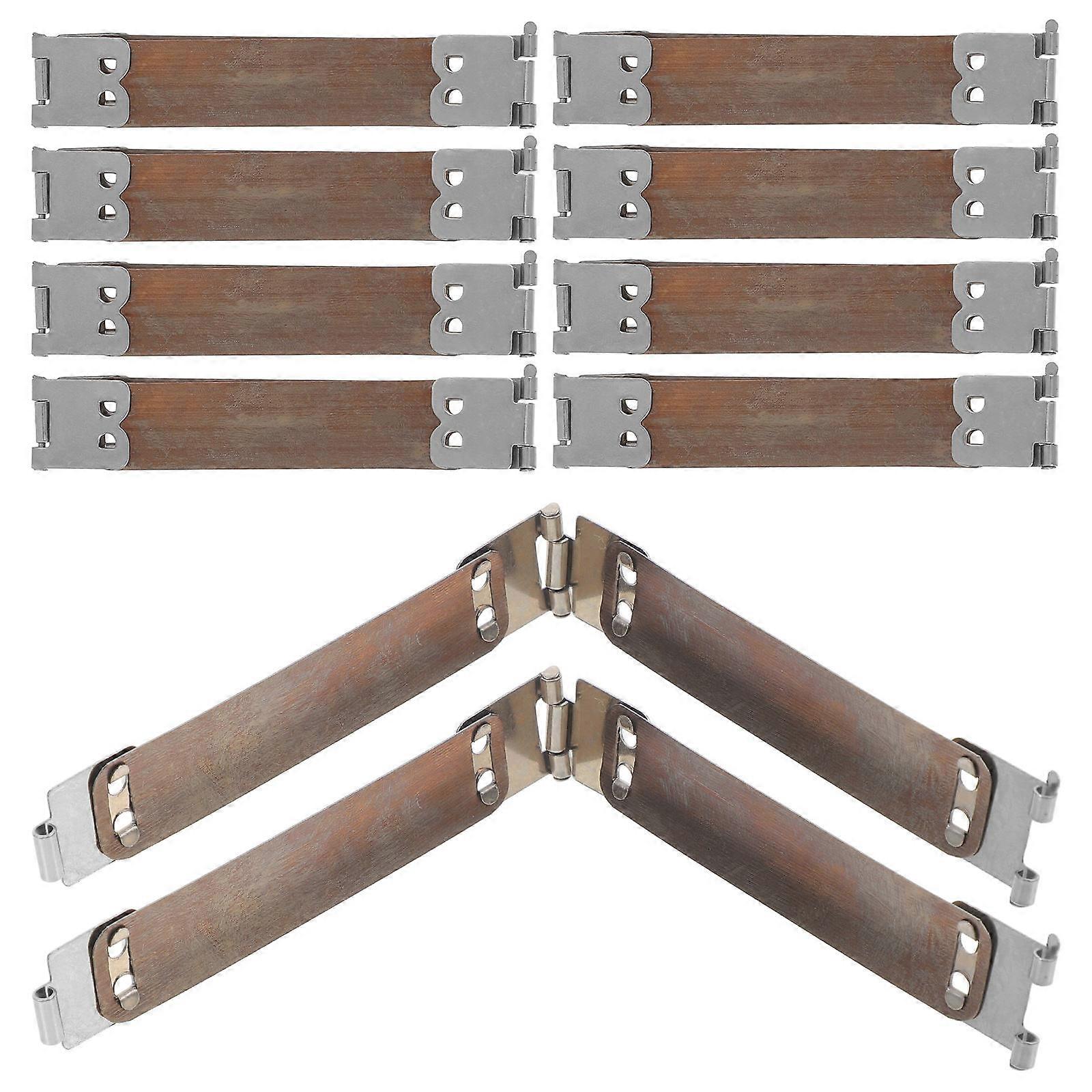 Metal Internal Flex Frame Handbag Hinges Spring Clip 20Pcs for Home Use
