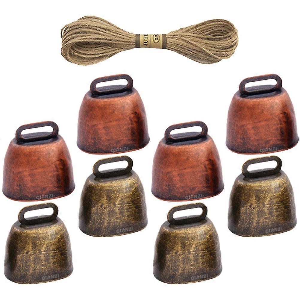 Metal Horse Sheep Bell for Grazing Farm Use 2Sets Loud Bells