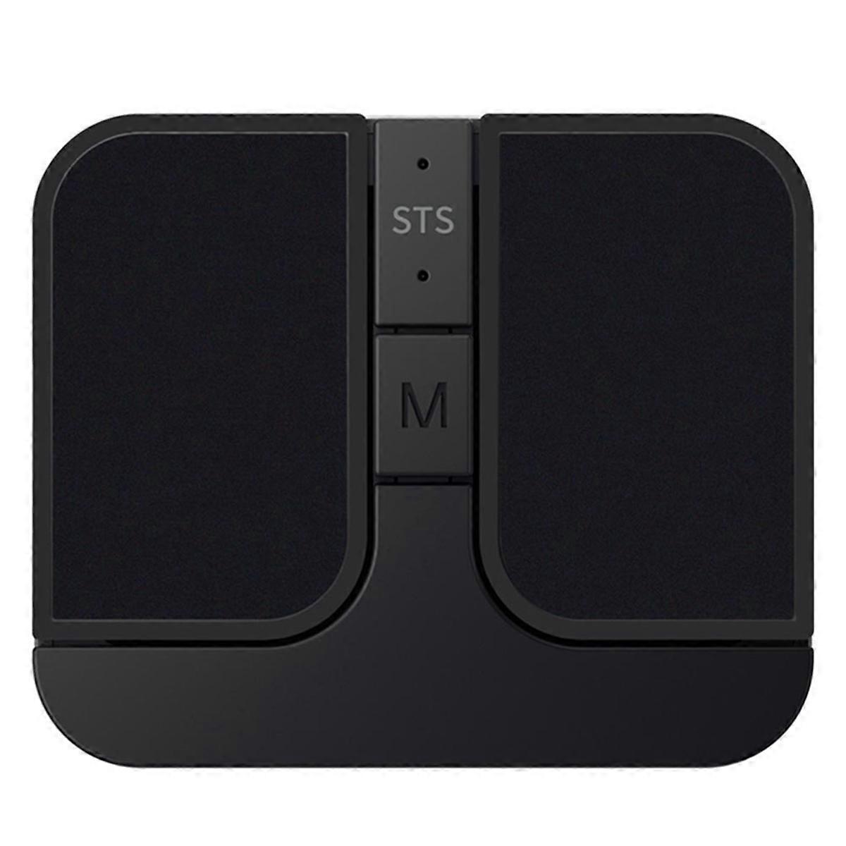 Wireless Mouse Mini Square Mouse Wireless Computer Mouse 3 Mode BT/2.4G/USB Mini Capacitive Mouse