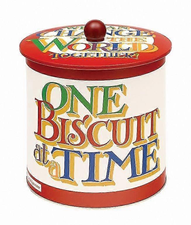 Emma Bridgewater Brighter World Biscuit Barrel for Kitchen Storage