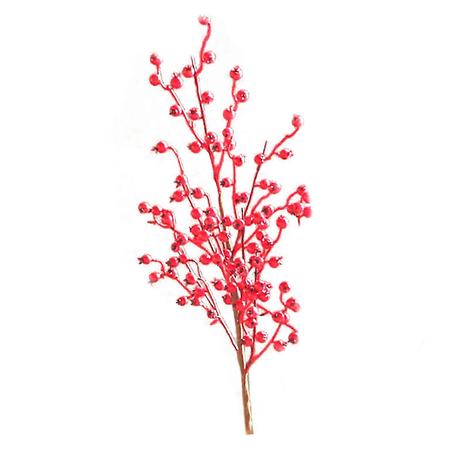 Minglan 10pcs simulated plant red berry mini pomegranate acacia bean simulated foaming fruit