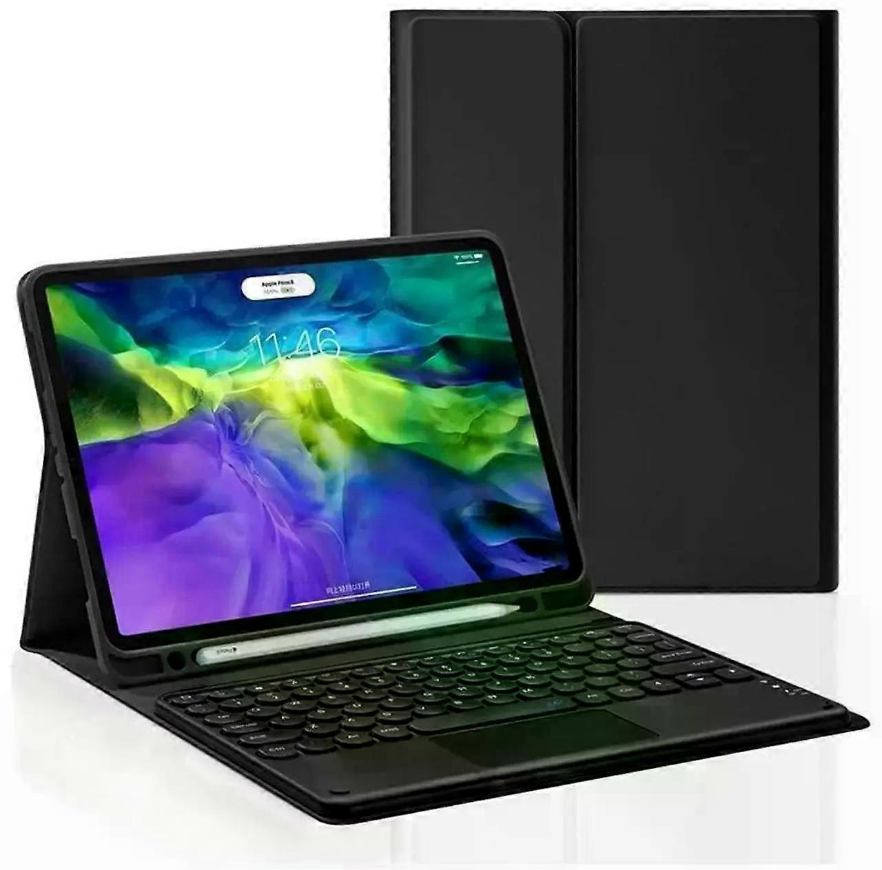 Keyboard Case for Samsung Galaxy Tab S10 FE Plus 13.1 inch 2025 SM-X620/X626B/X626 with Multi-Touch Trackpad, Flip Stand Protective Cover with Pencil 