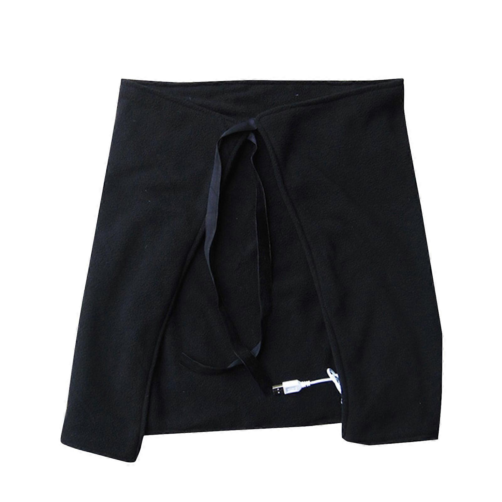 Jacenvly Christmas Throw Blanket compatible with USB heating pad, soft warm shawl for neck & shoulders, winter gift