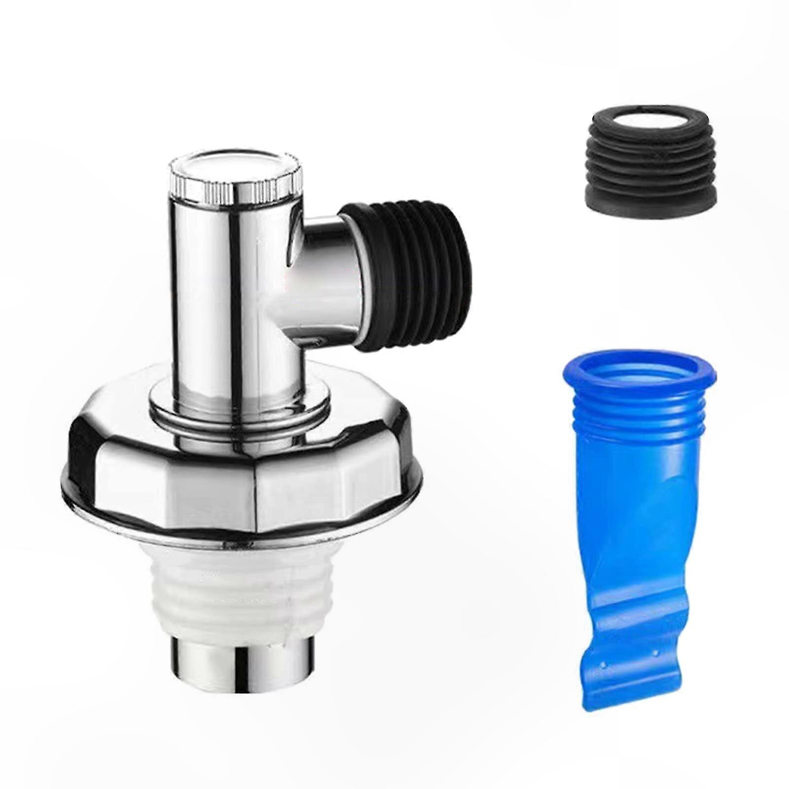 1.5 Inch Washing Machine Floor Drain Adapter Elbow Pipe Connector for Standard PVC Duct Seal