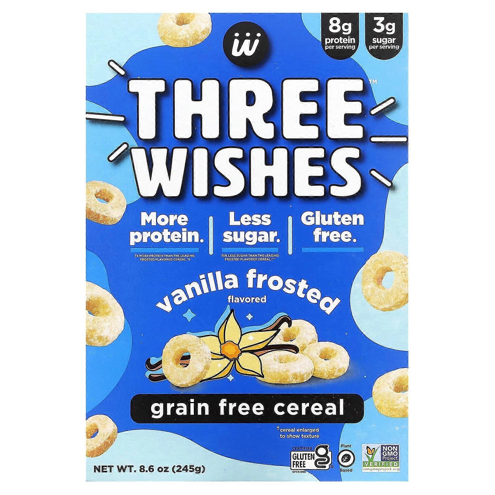 Grain Free Cereal, Vanilla Frosted, 8.6 oz (245 g)