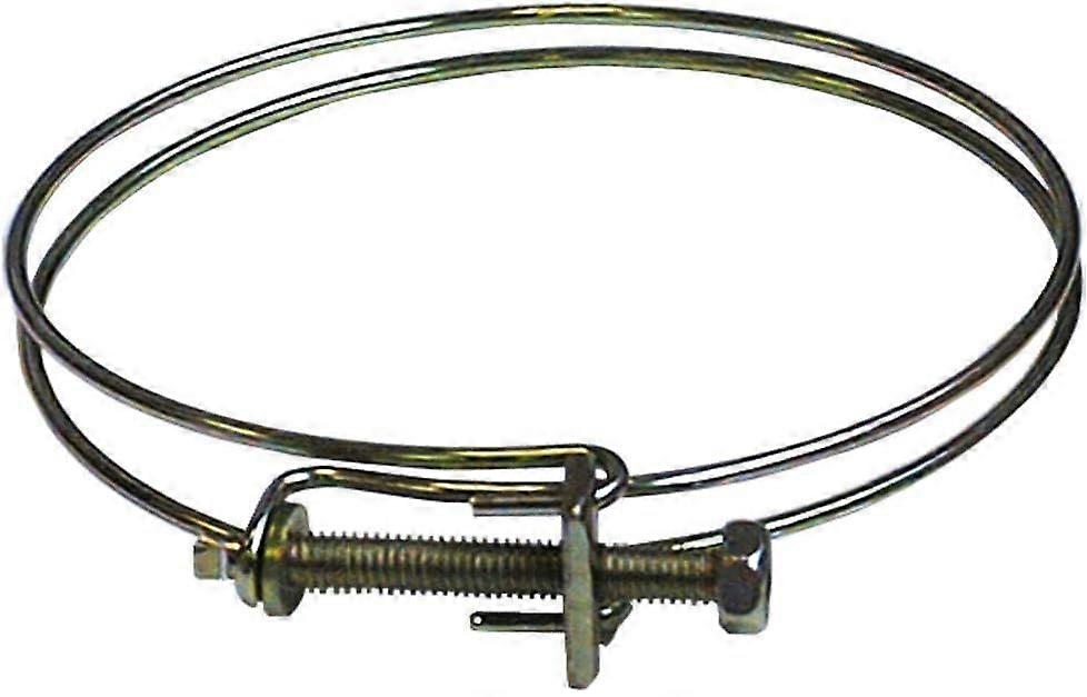 4-Inch Two-Ring Hose Clamp