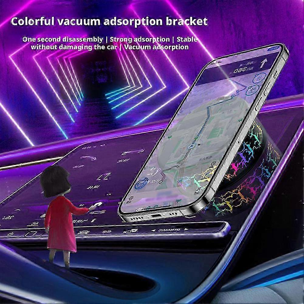 car universal navigation bracket magnetic suction car ice crack light bracket 25-26s