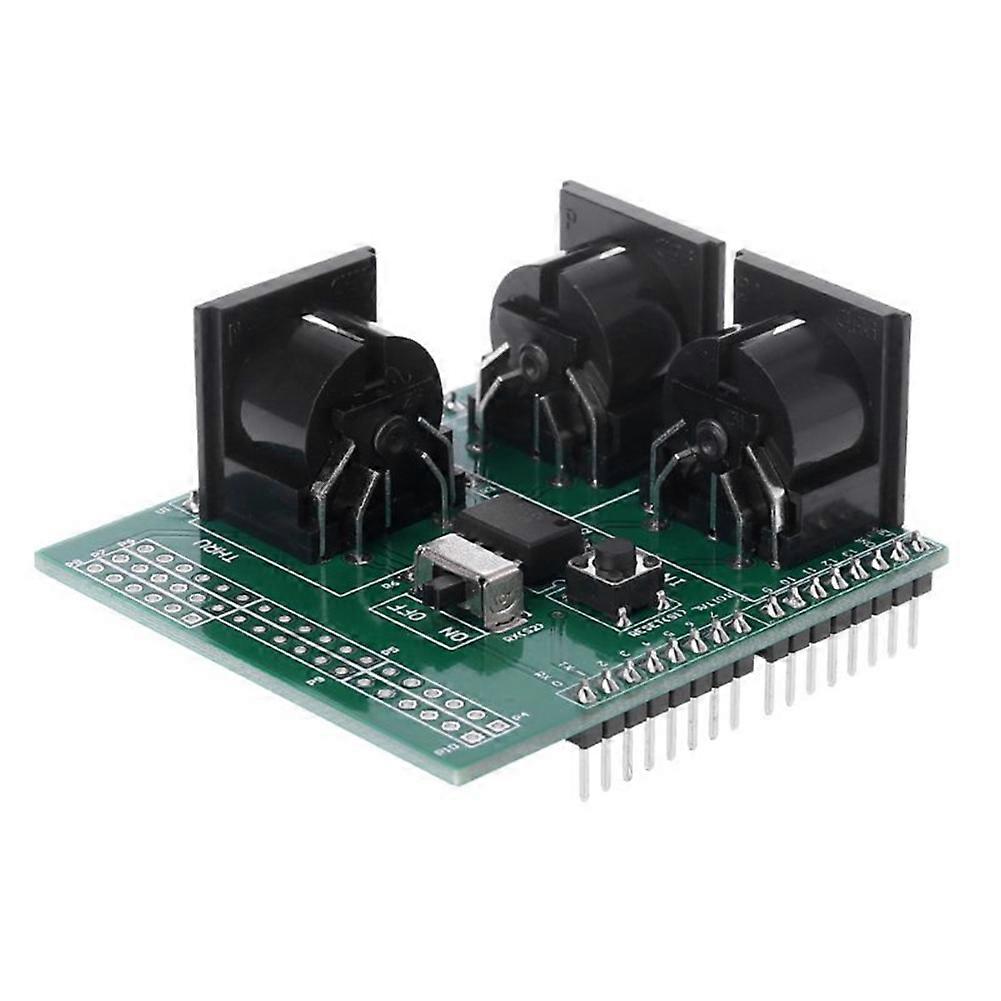 MIDI Shield for Arduino Musical Interface Board with MIDI in/OUT/THRU Ports Ideal for Microcontroller Music Projects