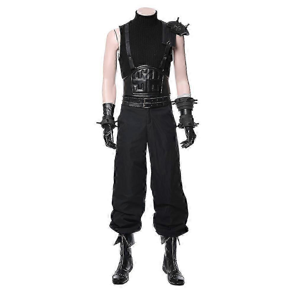(במלאי) Final Fantasy VII 7 קוספליי Cloud Strife תחפושת קוספליי תלבושת אחידה מלאה תחפושות למסיבת ליל כל הקדושים