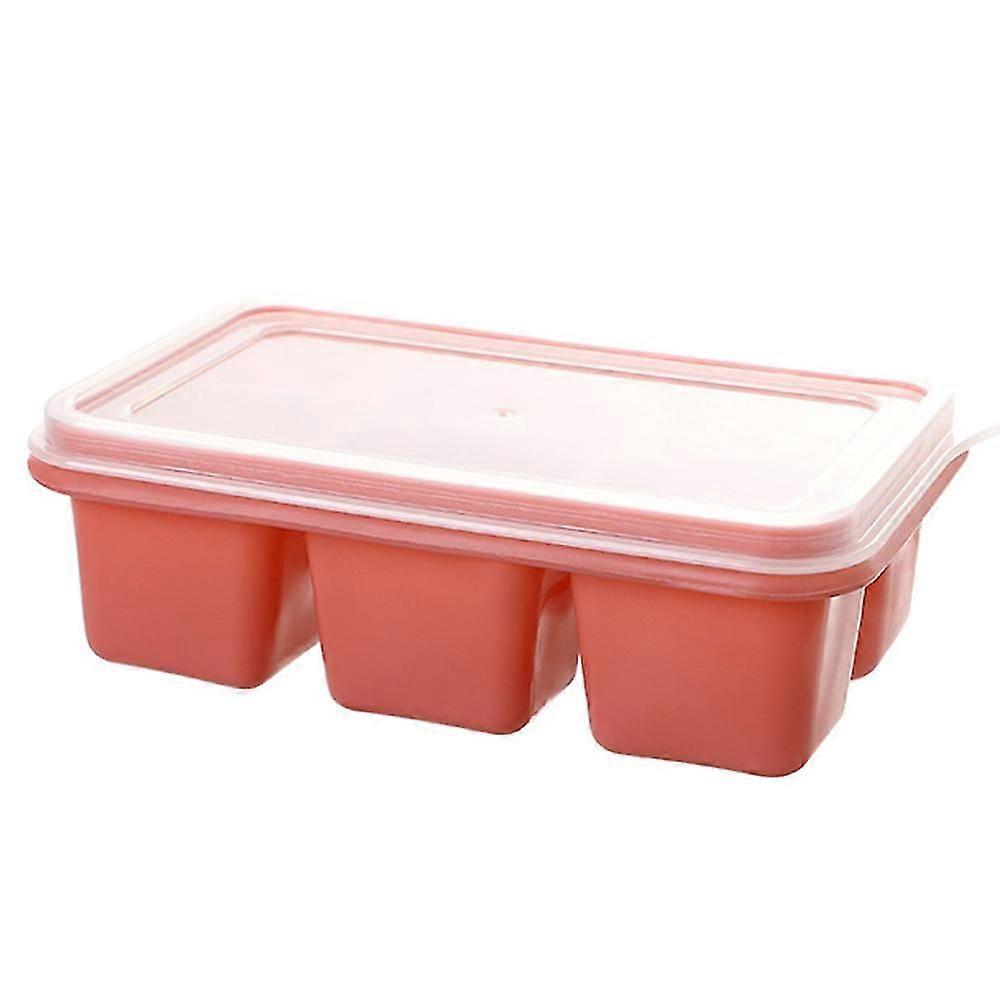 Mini Ice Cube Trays For Freezer With Easy-release Silicone Bottom, Small Ice Cube Molds With Lid