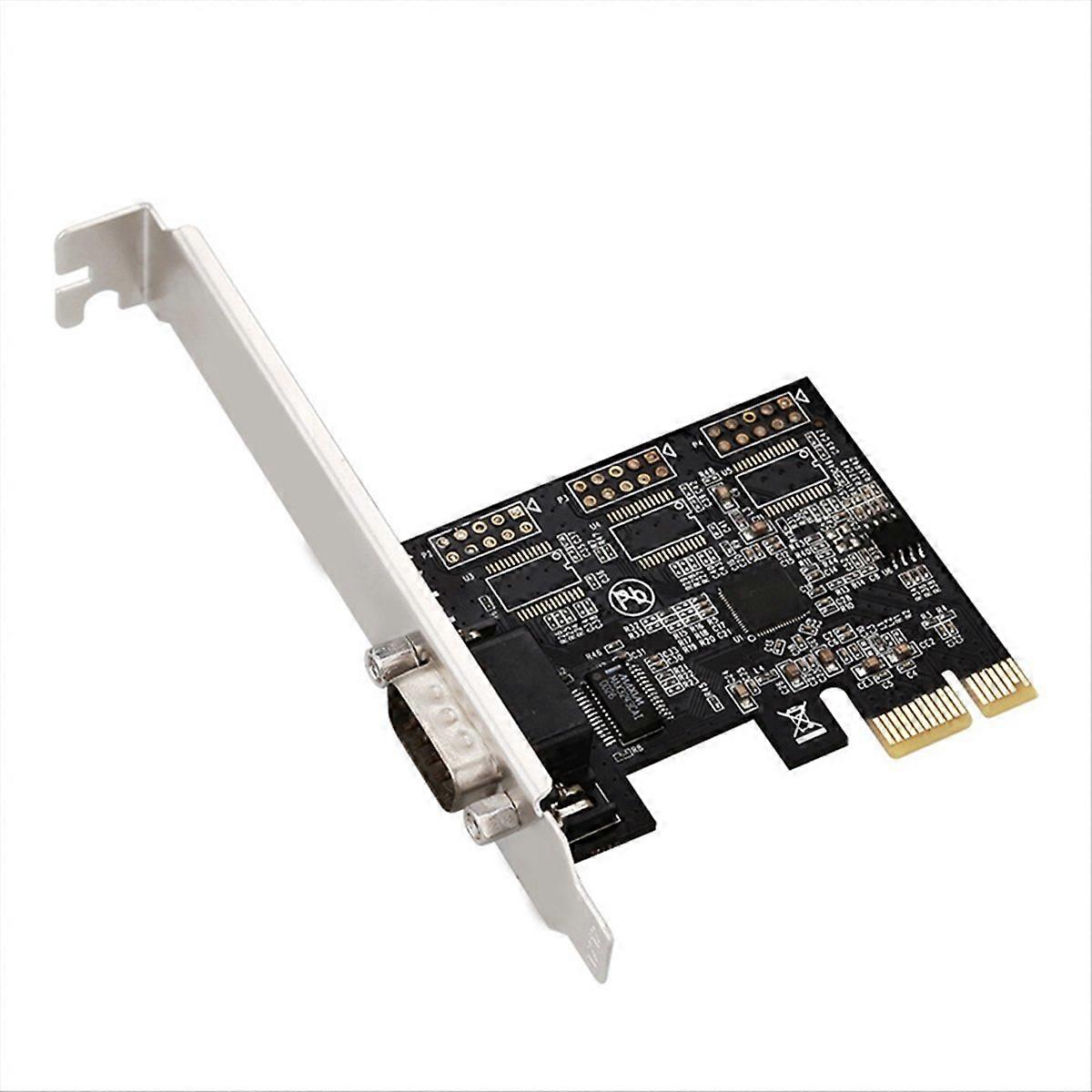 Pcie X1 to RS232 Serial Adapter Card Industrial Control Computer