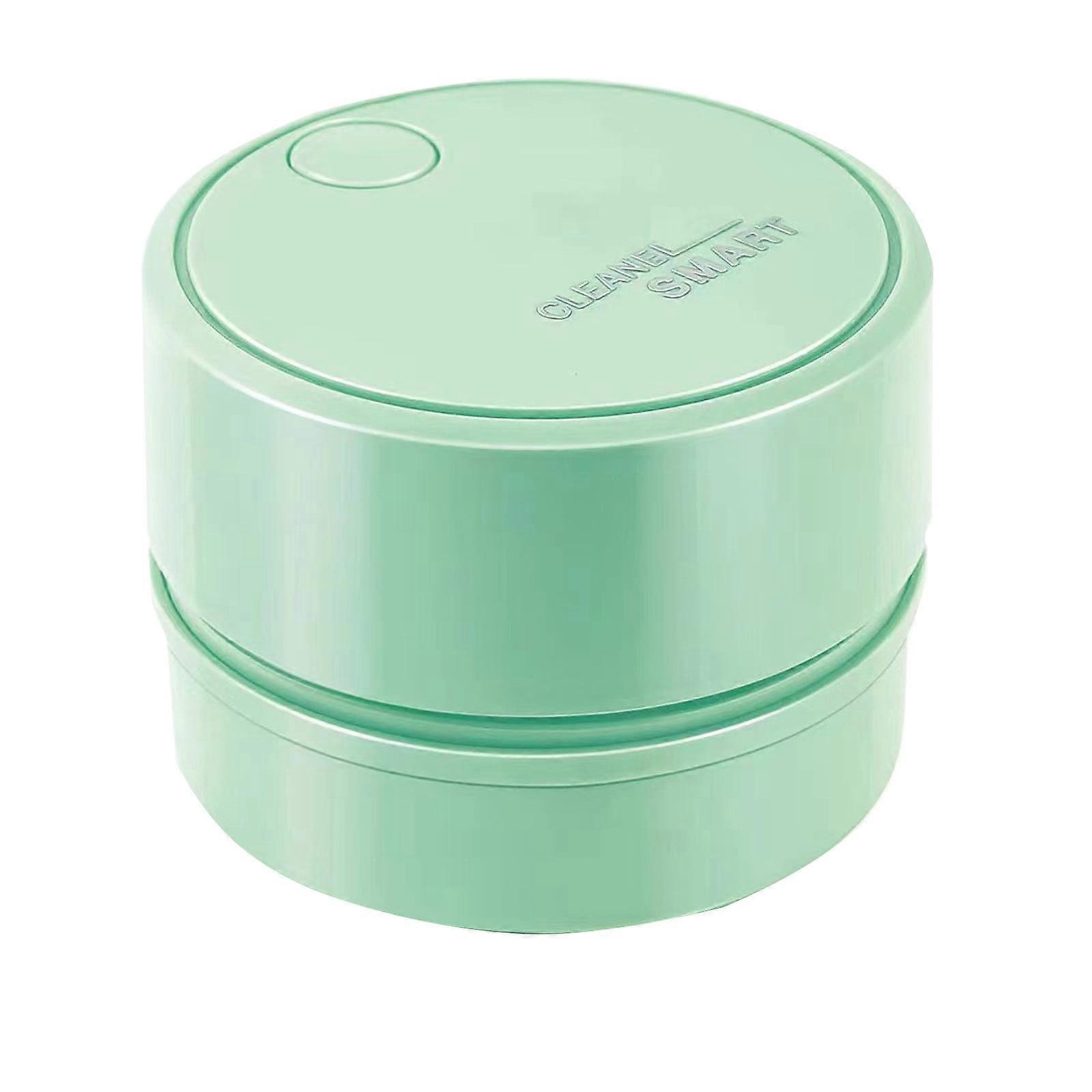 Yonrjhukm Desktop Vacuum Cleaner Mini Desktop Duster Energy Saving 360 Degree Rotating Design for Keyboard Home School Office