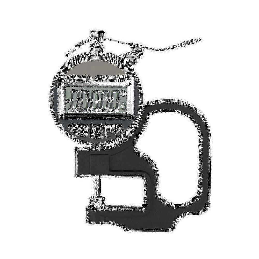 Digital Thickness Gauge for Paper, Leather, Cloth & Wire Measuring in 0.001mm Range mm edition tool edition