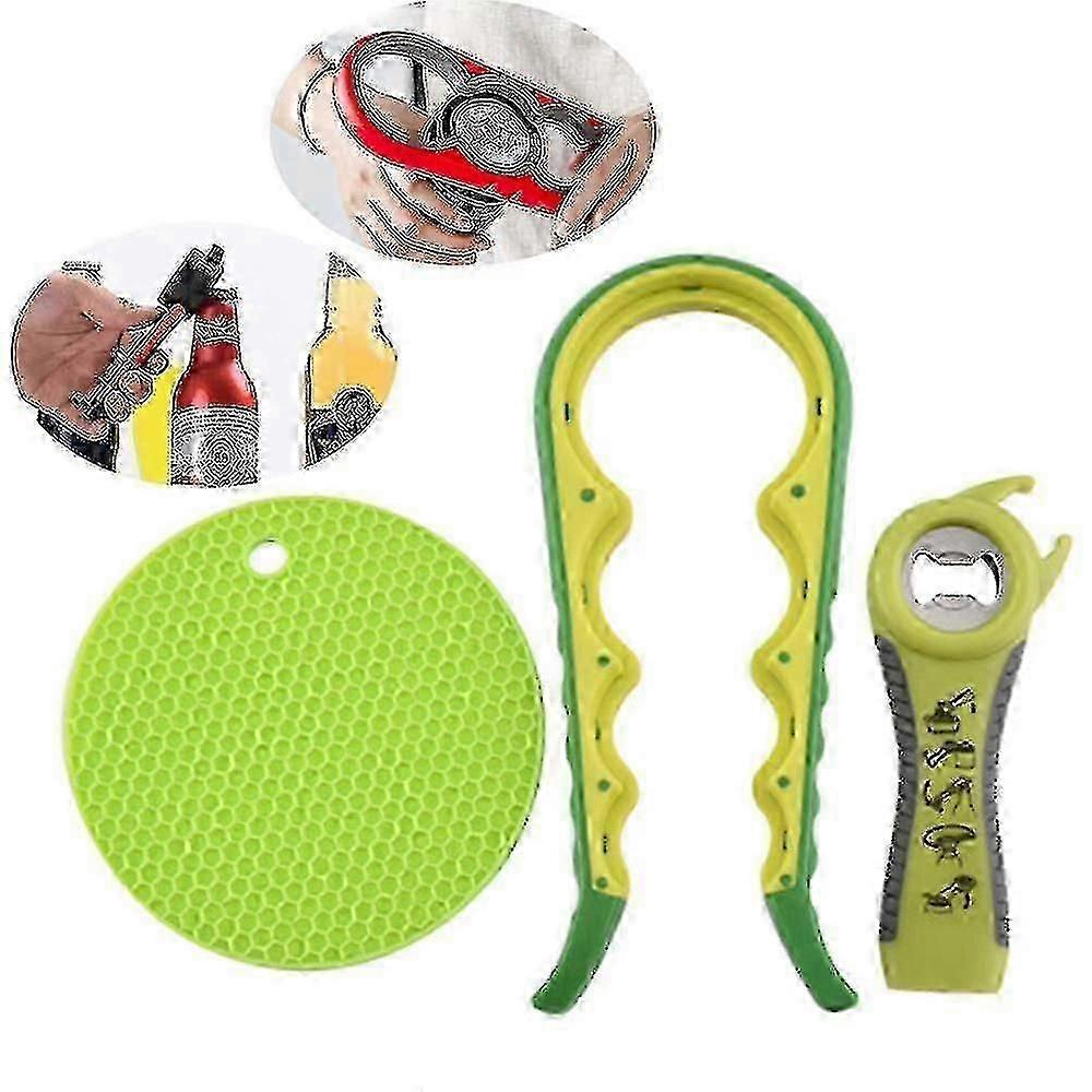 jar bottle opener non slip jar gripper pad rubber jar can lid opener