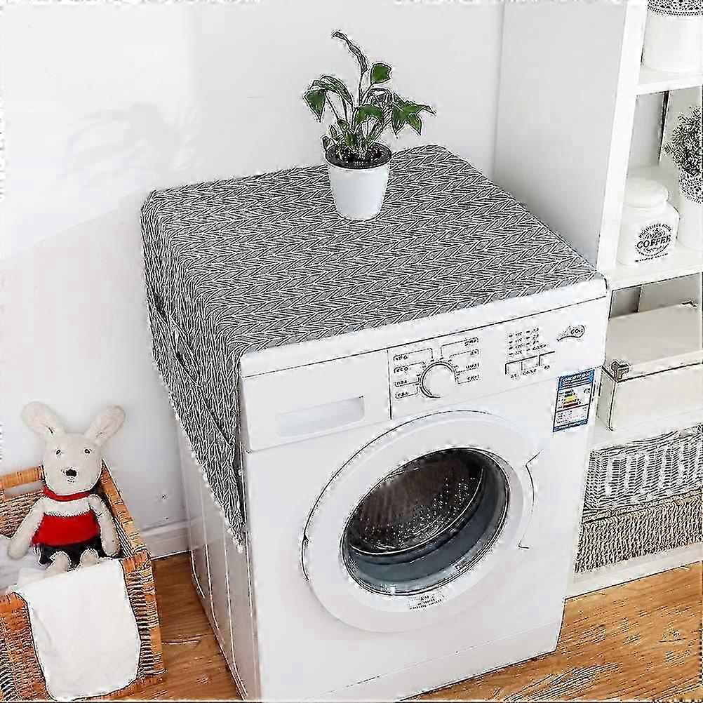 Washing Machine Dustproof Cover MultiPurpose Durable SpaceSaving For Washing Machine Assorted Color04