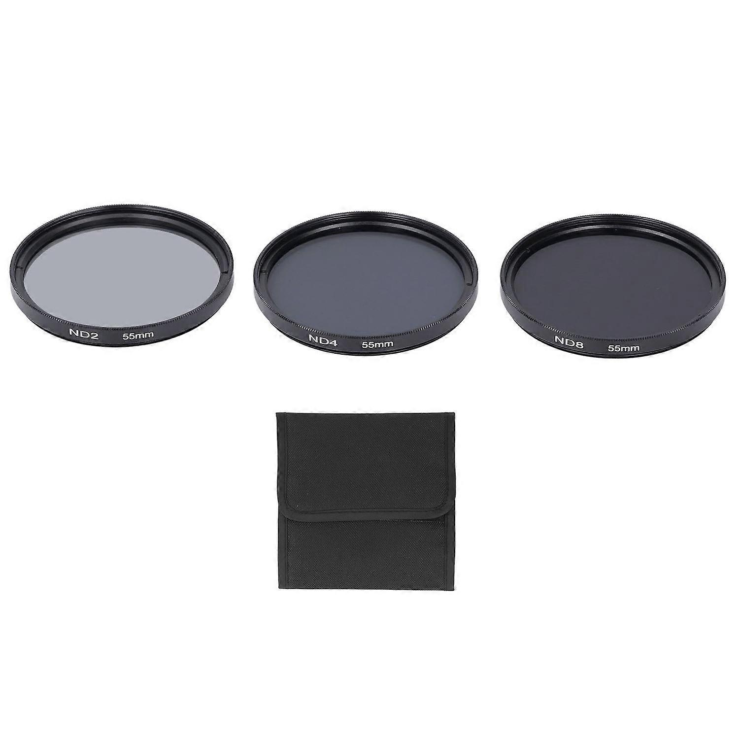 ND Filters Set HD Multi Layer Coating Anti Overexposure Anti Scattered Light Anti Scratch ND2 ND4 ND