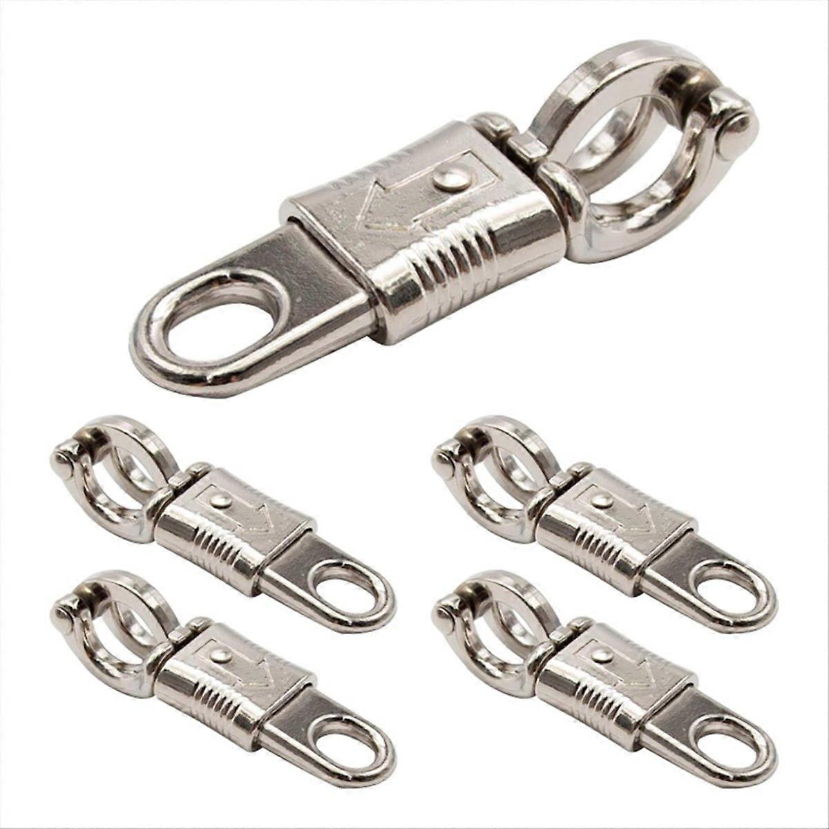 Quick Release Emergency Snap Buckle with Fixed Eye, Precision Zinc Alloy Hook Household Pet Buckle L