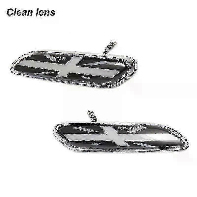 2-Pack Amber LED Dynamic Sequential Blink Fender Side Marker Lights for MINI Cooper R60 Countryman R61 Paceman - Turn Signal Upgrade