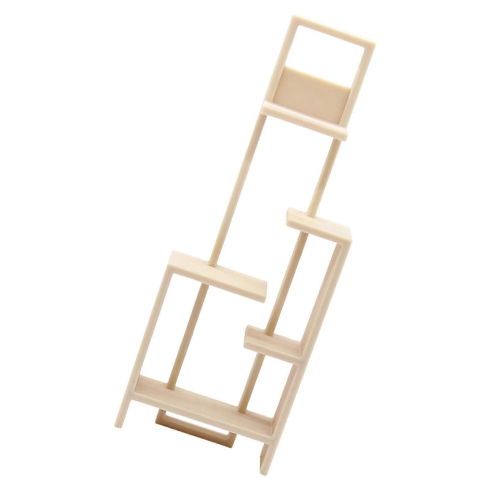 Miniatures Shelf Zakka Kids Rack For DIY Projects Engaging Parent Child Connection Experience  Log color