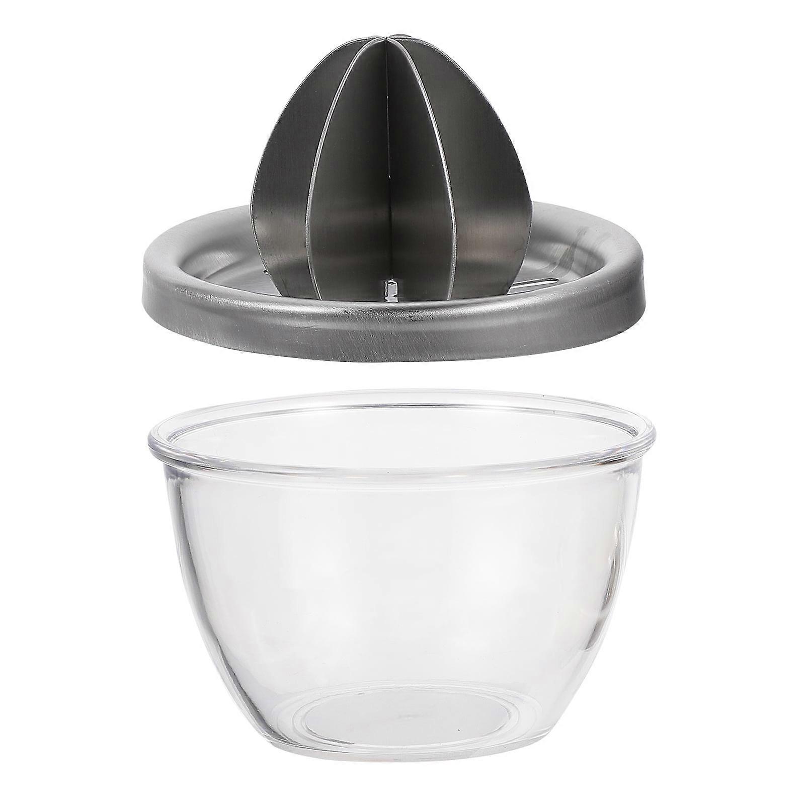 1pc Multi-function Juice Maker Stainless Steel Portable Manual Juice Squeezer