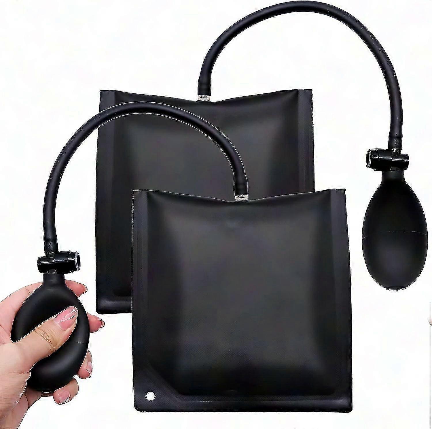 2 Pcs Inflatable Air Wedge Cushion for Easy Window, Shutter, Door Installation and Lifting