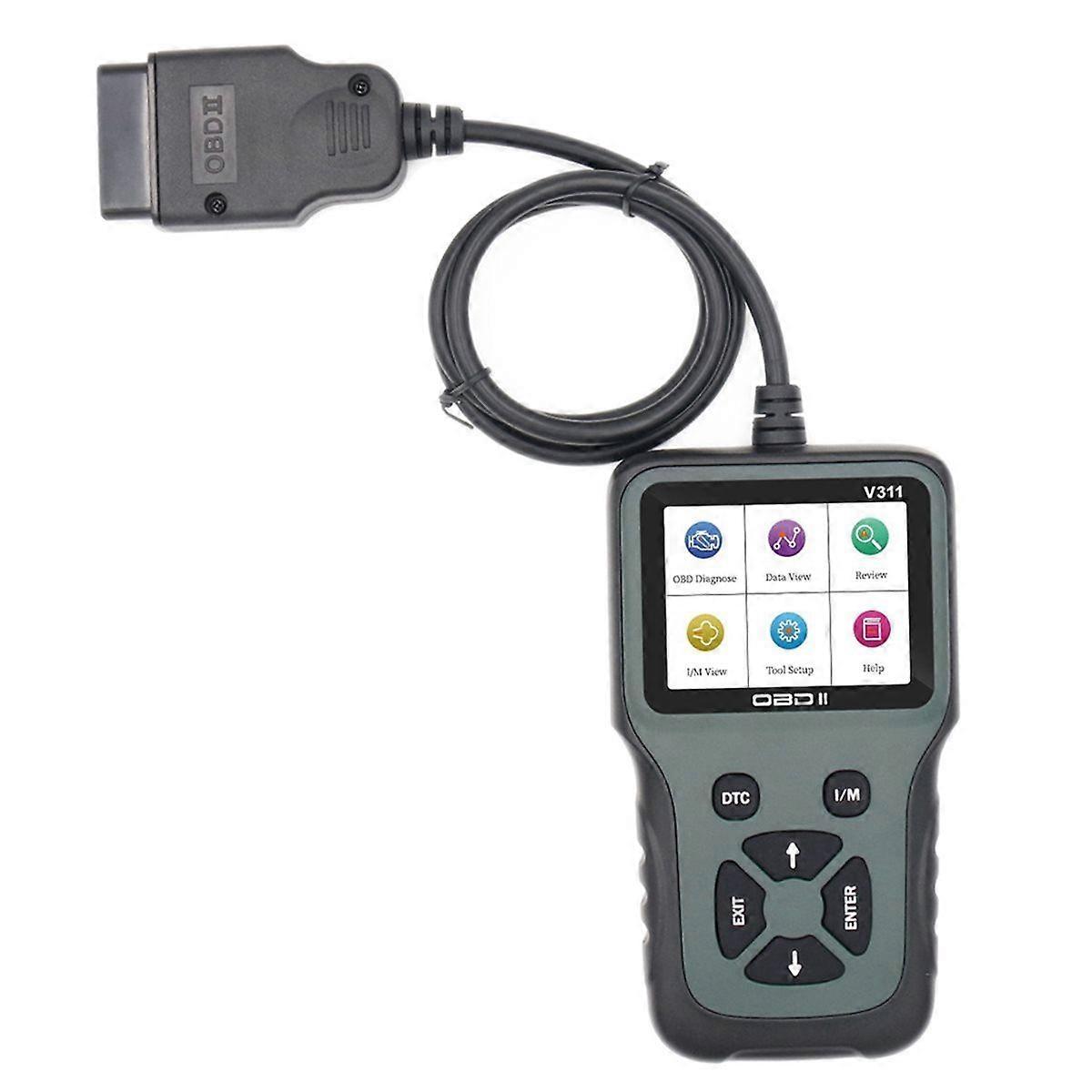 V311 Car Fault Diagnostic OBD2 Scanner Muti-Language OBD Detector for Car Engine Diagnostic