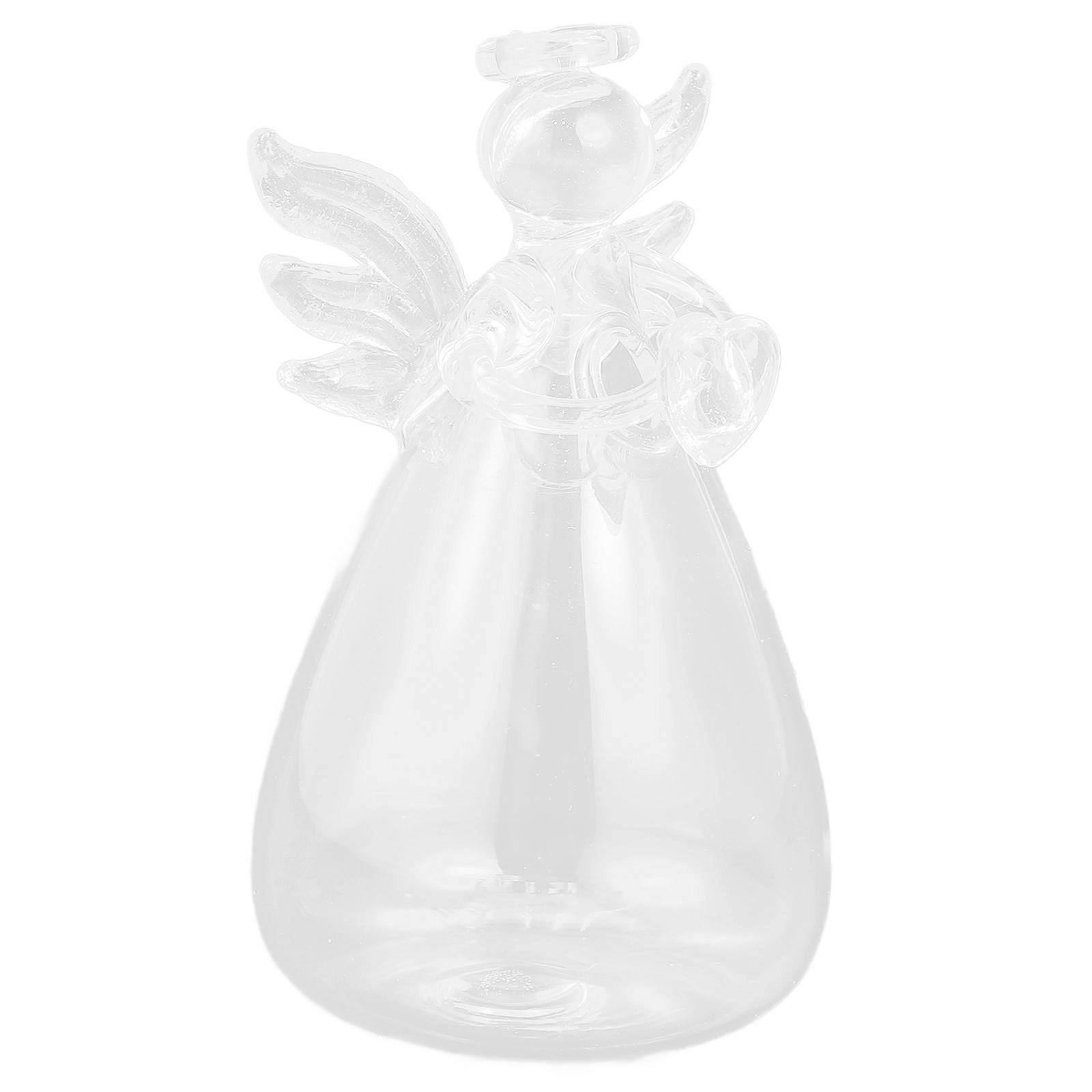 Angel Shape Glass Vase for Floral Arrangement and Decor