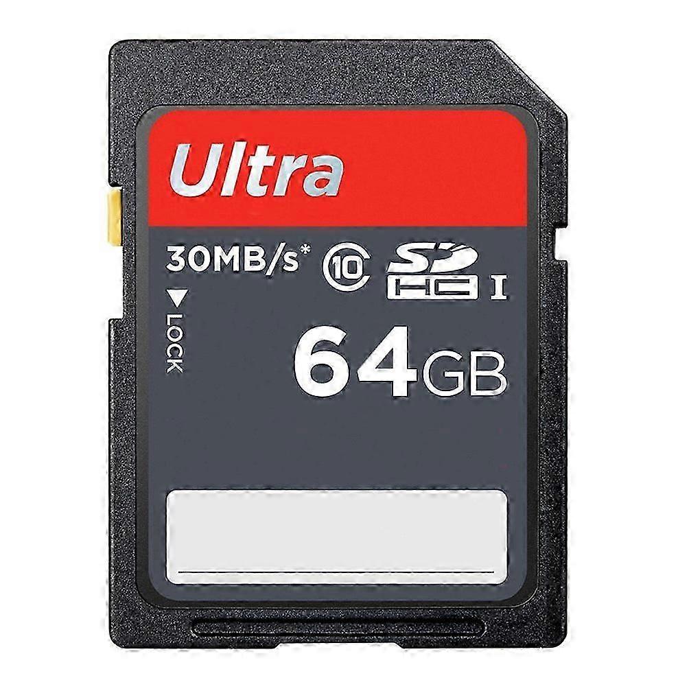 64GB Ultra High Speed Class 10 SDHC Camera Memory Card (100% Real Capacity)