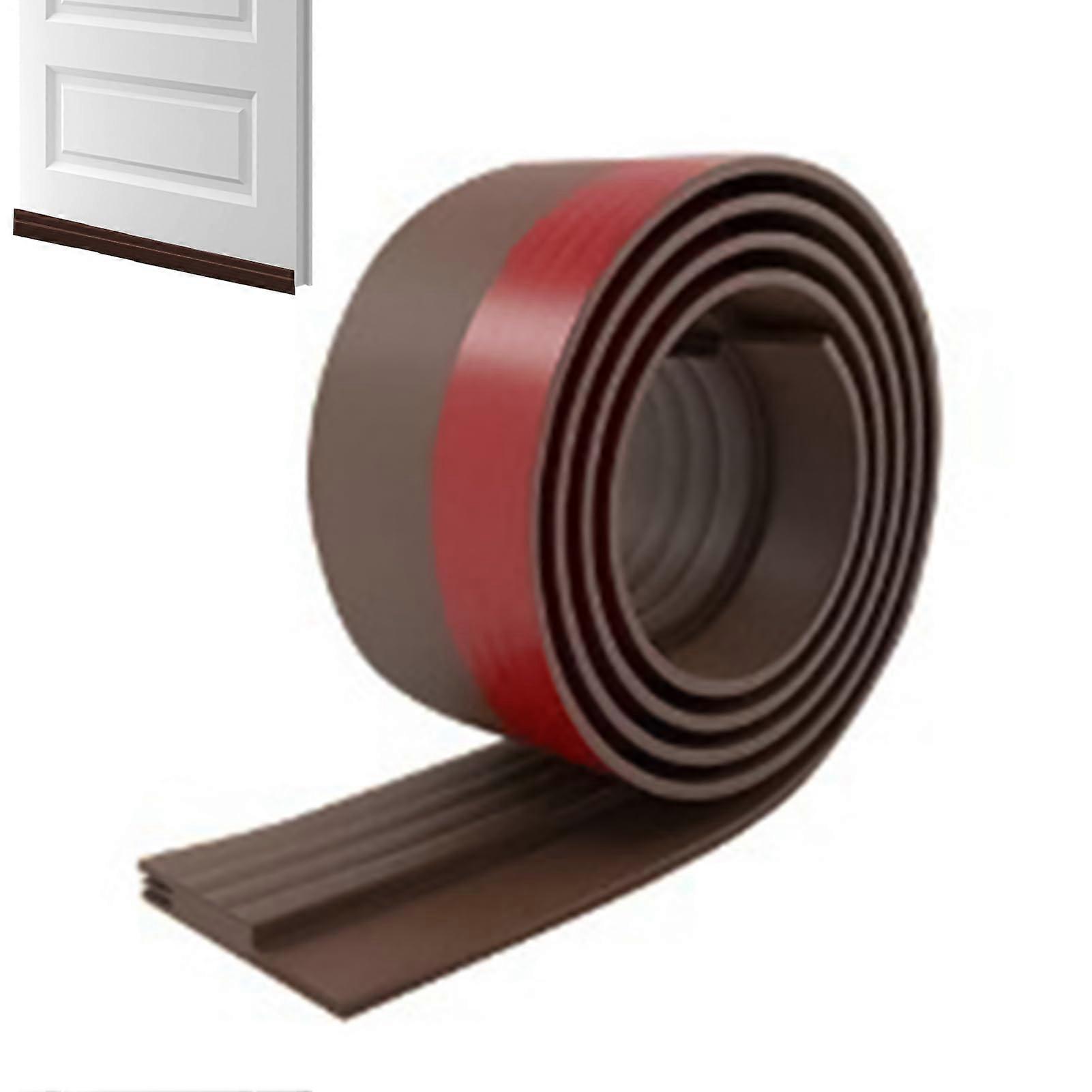 Door Draft Stopper Weather Stripping Seal, Windproof Door Bottom Blocker, Dustproof Flexible Guard