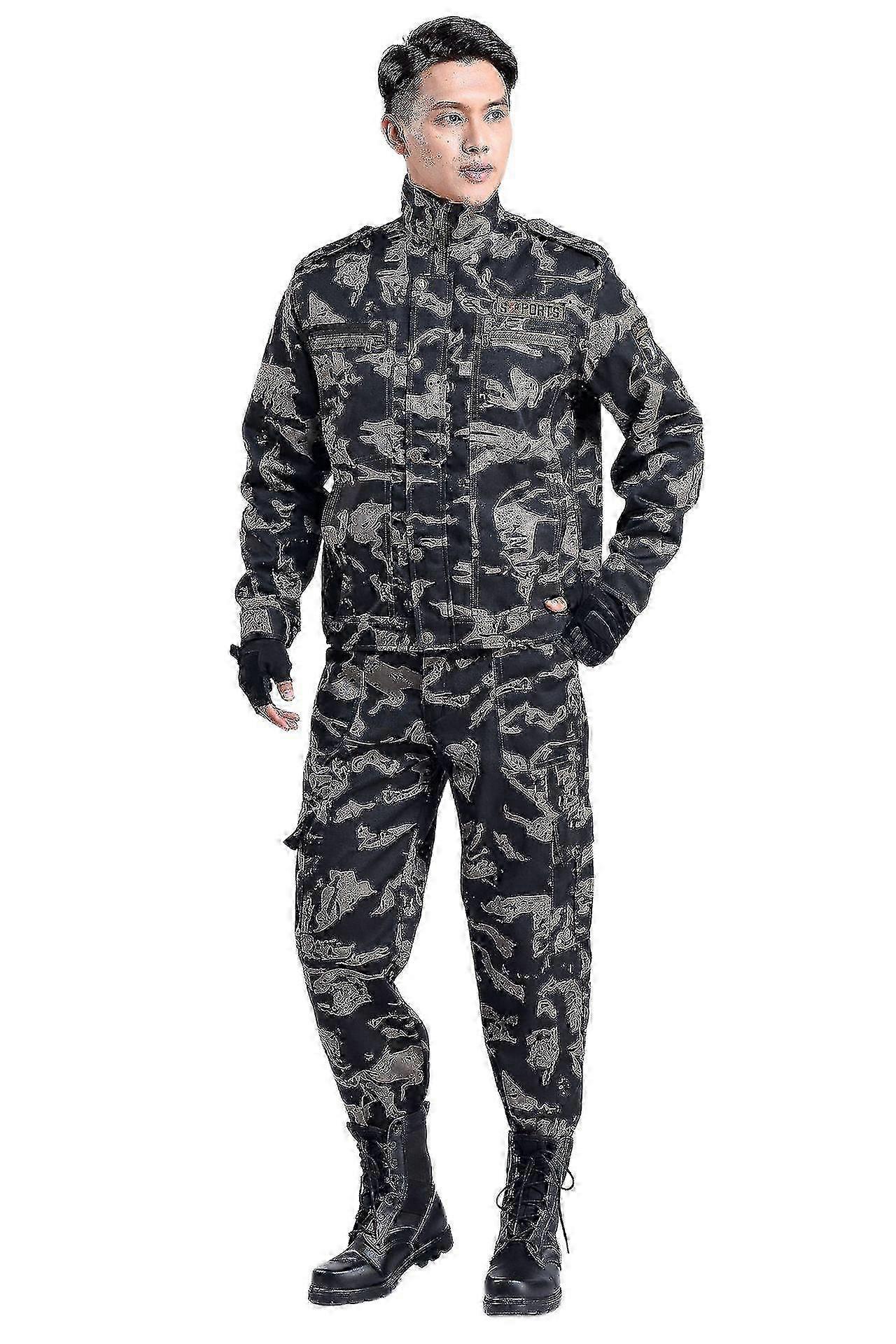 軍事用メンズタクティカルカモフラージュユニフォーム